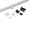 Panduit 5/8" L, 7/16" W, Black Plastic Cable Tie Mount, Indoor/Outdoor: Outdoor, PK1000 TM2S6-M0 - alternate 1
